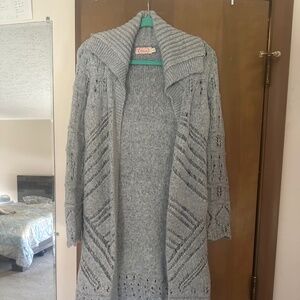 Blush Sweater Duster